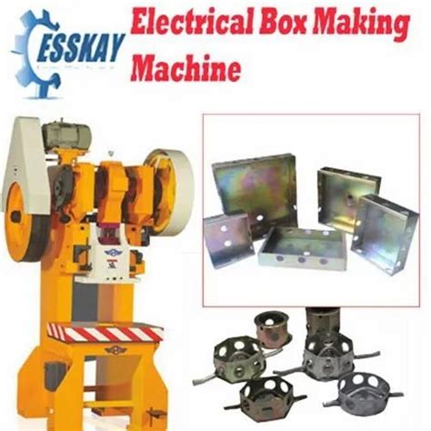 electric fan box making machine|modular electrical box machine.